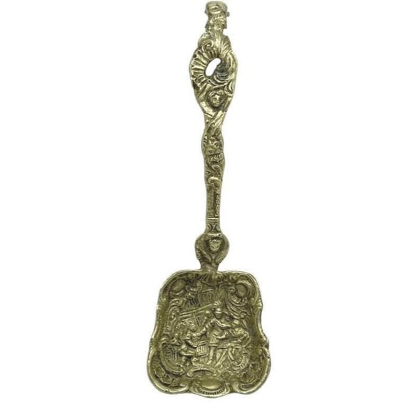 ugo bellini Dining Vintage Ugo Bellini Lion Scepter Ladle Italy